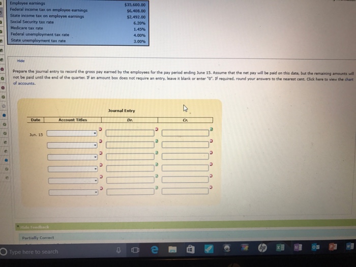 tabs above to navigate back and forth between sections Schroeder Company pays