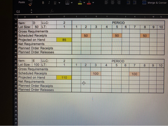 data. All terms have their usual meaning. Paste B Mergo & Center