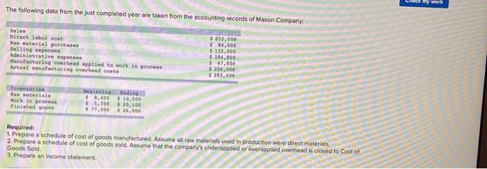  HERMy work The following data from the just completed year are