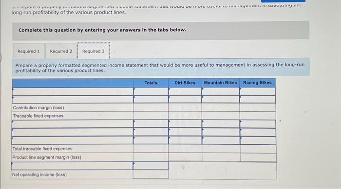 quarter follow: Allocated on the basis of sales dollars. Management is concerned
