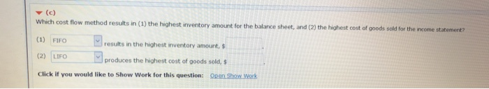 (Part Level Submission) (Video) Monty Corp. had a beginning inventory on January