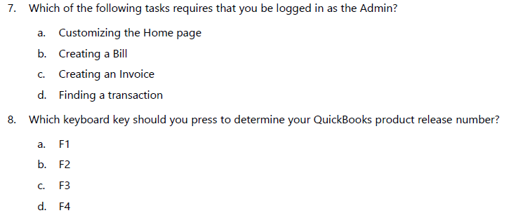 in to the company file using the user name Portable. b. You