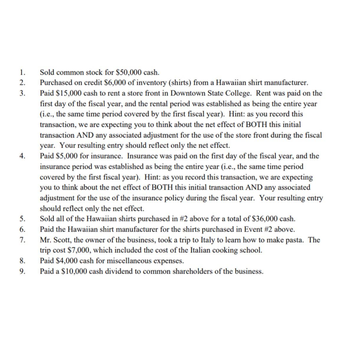  Please fill out an income statement 