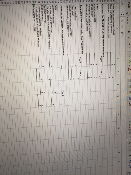 an cells that contain question marks. For example, in cel B26 enter