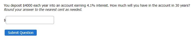 to contribute to a mutual fund that averages 4.4% return per year.