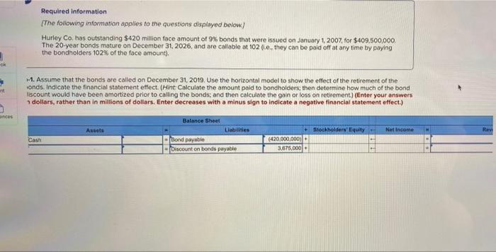 i have the liabilites part correct, need help finding the assets value