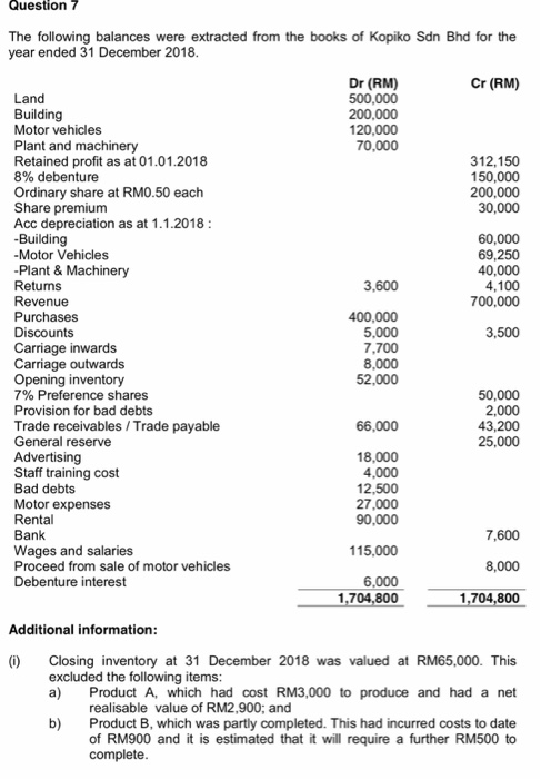 and ignore q7 thanks. just answer the q6 and ignore q7 Question