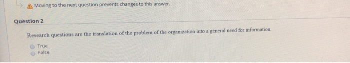  Moving to the next question prevents changes to this answer. Question