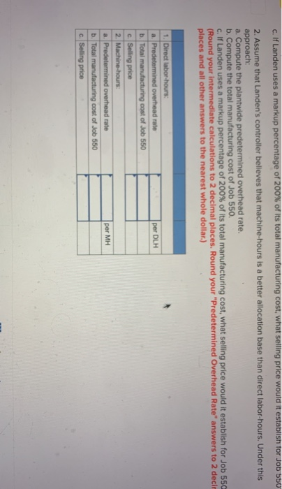 uses a job-order costing system. At the beginning of the year, the
