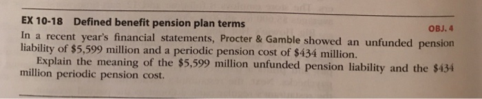  EX 10-18 Defined benefit pension plan terms In a recent years
