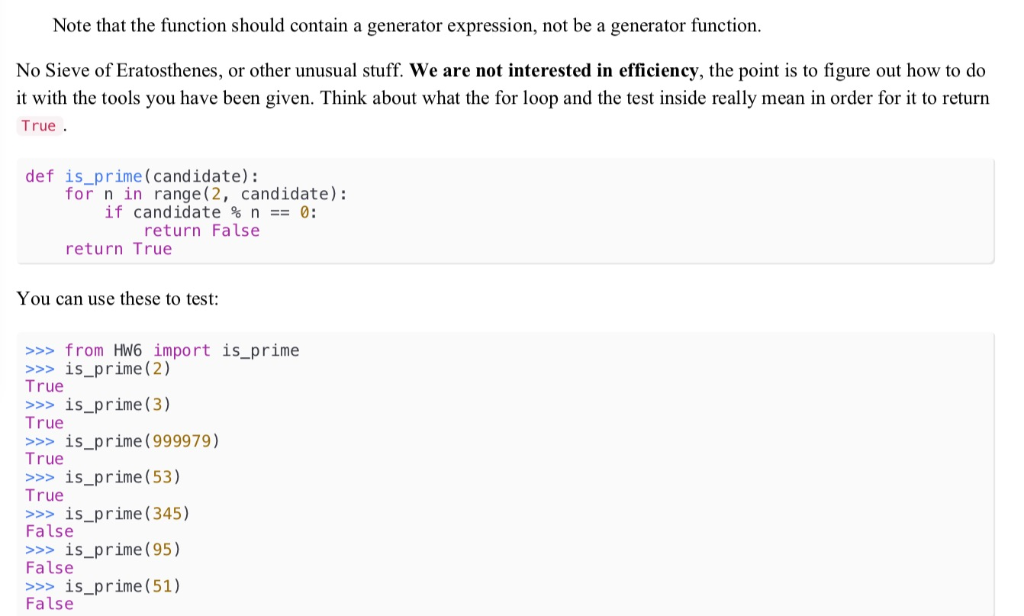 one statement of code. Note: one statement, not "one line of code".