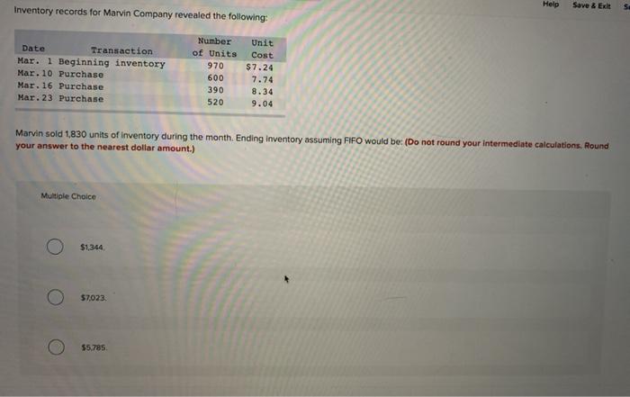 Answer option D not shown in picture is $3,116 Help Save &