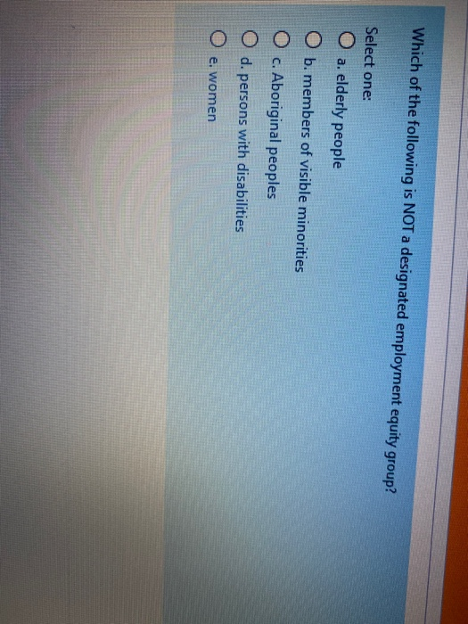 employees O b. former employees c. engineering and accounting professionals O d.