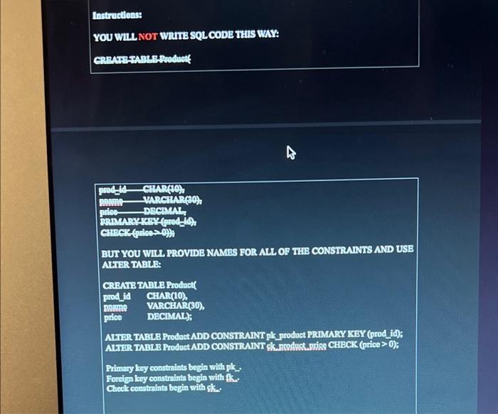 Consider the schemas and instances below. Angsehould be depeid The primary key