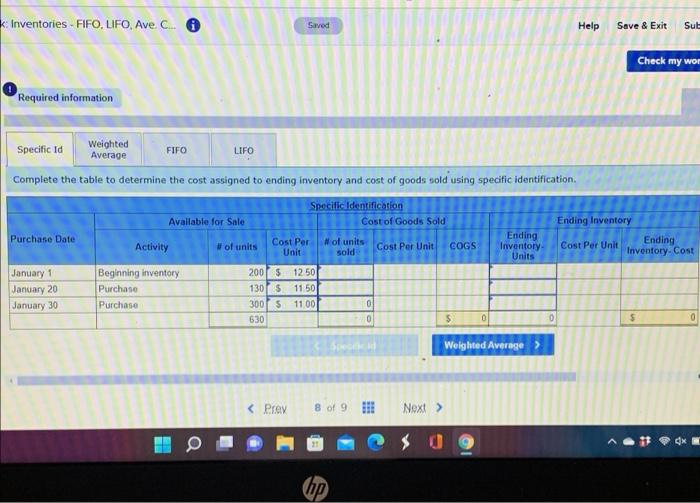 applies to the questions displayed below] Laker Company reported the following January