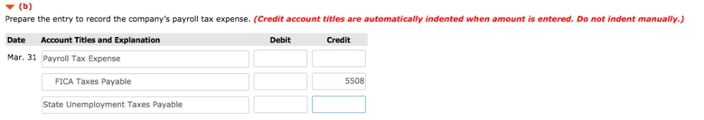 Exercise 10-5 (Part Level Submission) During the month of March, Blossom Company's