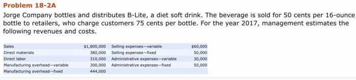 costs Units sold 816 Compute the unit contribution margin. Unit contribution margin