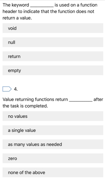 on the type of C program. 2 The to pass the value