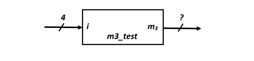 Implement a module using the Verilog language to detect multiples of 3