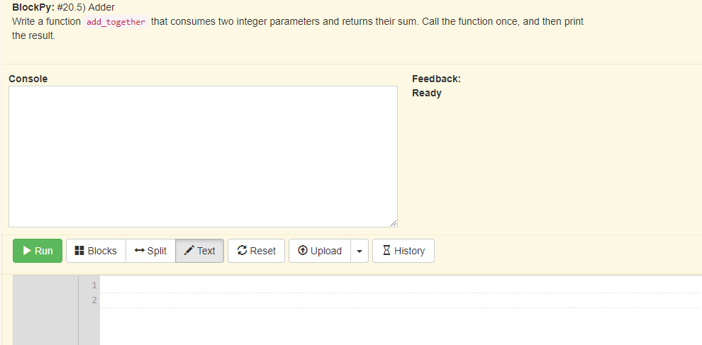 that consumes a number and returns that number, unmodified. This basic function