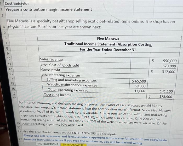  i need help on this. please answer areas in blue. For