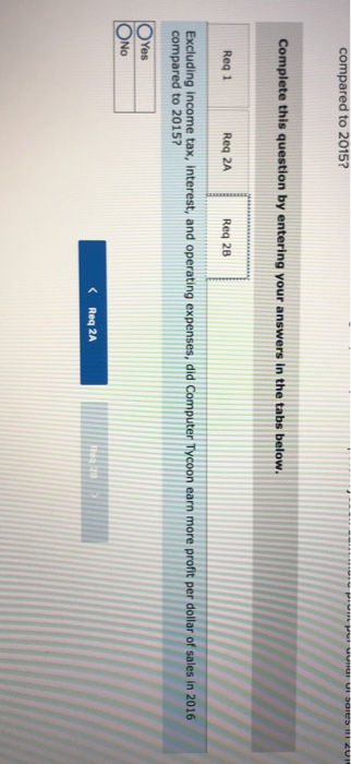 Conduct a horizontal analysis by calculating the year-over-year changes in each line