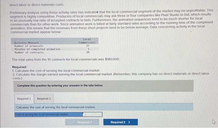 films and television. Much of the company's work consists of short commercials