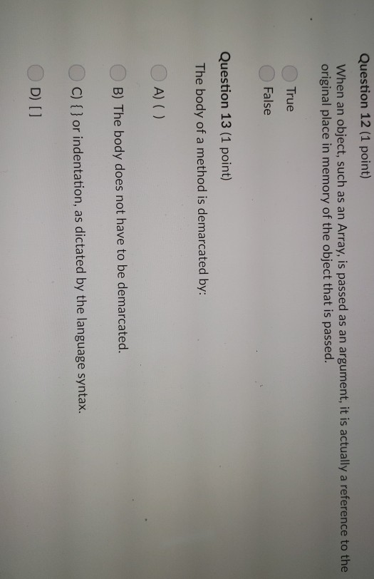 passed by value into its parameter, the original piece of data is