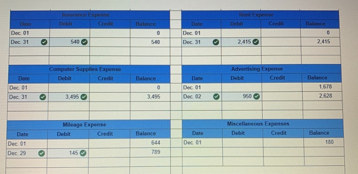 November of 2019) follows. No. Account Title Debit Credit 101 Cash $