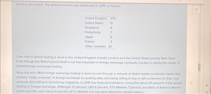 to Europe and North America? Do you think that this difference is