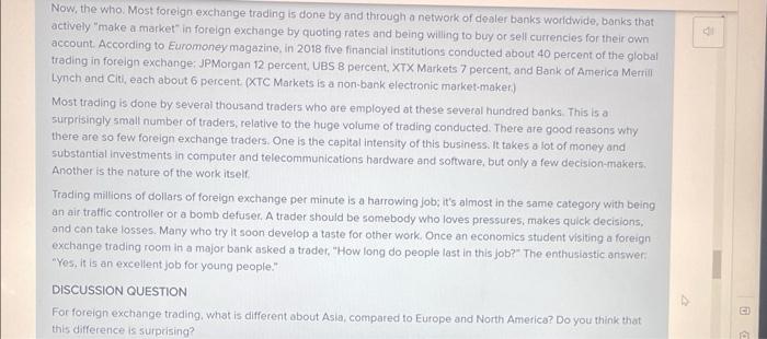 surprising? In 2016, foreign exchange trading was an astounding $4.7 trillion per