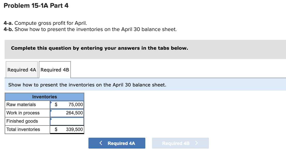displayed below.] Marcelino Co.'s March 31 inventory of raw materials is $81,000.