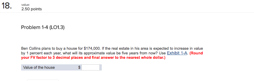 aside $3,400 a year for the next five years, earning 4 percent.