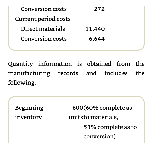 Costs per Equivalent Unit: Weighted Average Method The Matsui Lubricants plant uses
