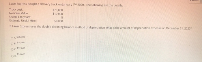 please answer before midnight! ill give a thumbs up Lawn Express bought