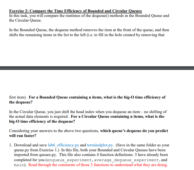 BoundedQueue from queues import CircularQueue from decimal import Decimal from terminalplot import