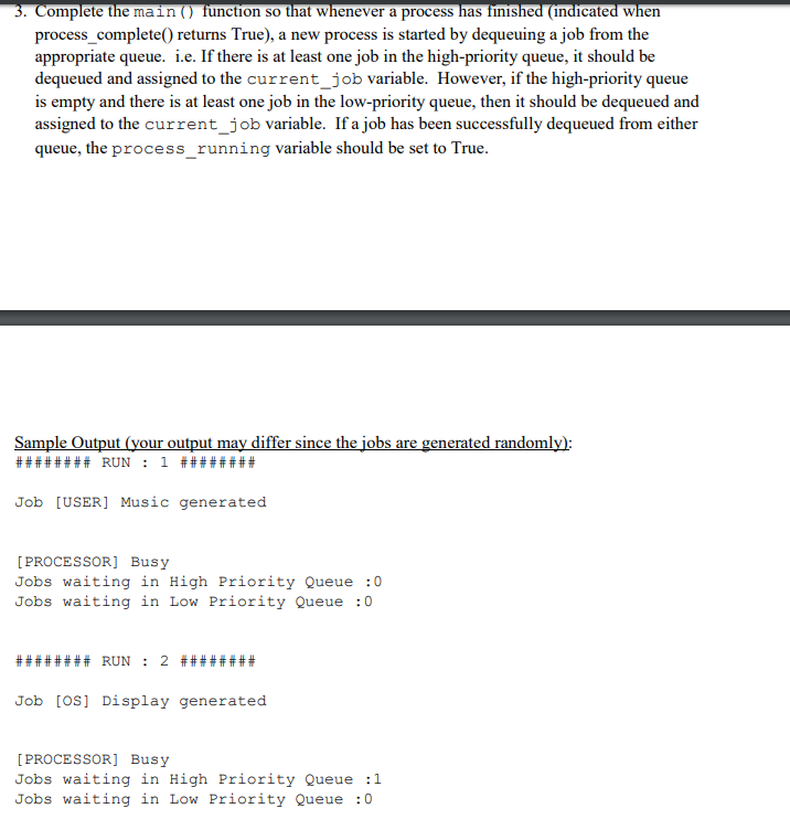 description that we want to declare the object for like BoundedQueue, CircularQueue