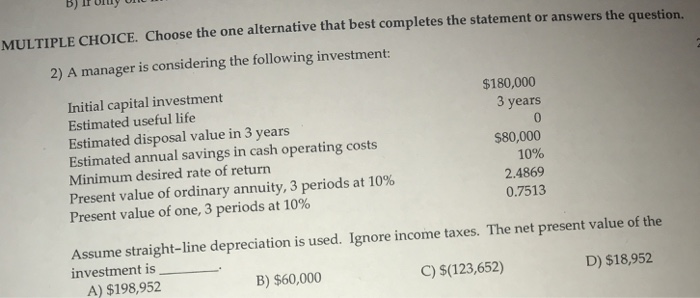  B) ir brty MULTIPLE CHOICE. Choose the one alternative that best
