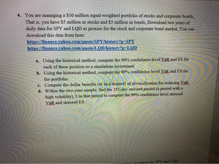 of X at the close of trading today is $96. Suppose further