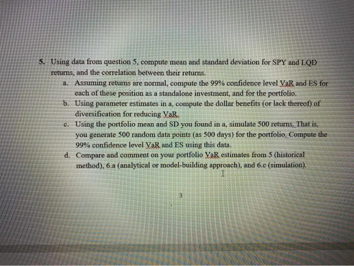 that the price of Asset Y at the close of trading yesterday
