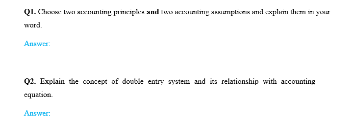 I need help in these 3 questions. Please make sure there is