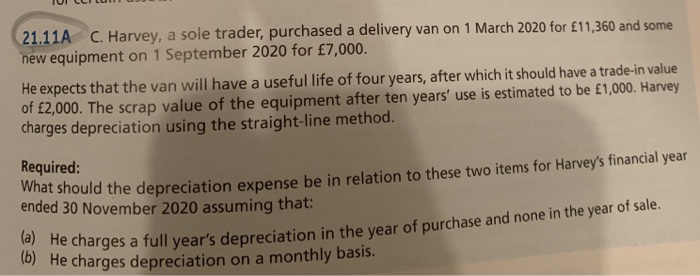 . 21.5A A printer costs 800. It will be kept for five