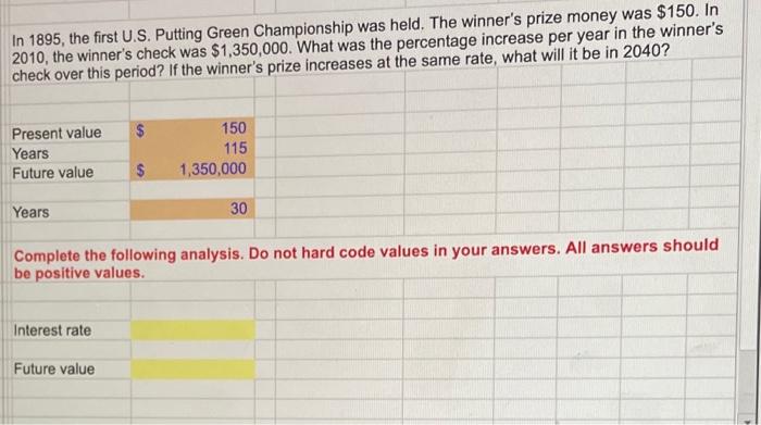 written using functions In 1895 , the first U.S. Putting Green Championship