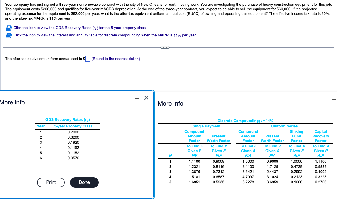  Your company has just signed a three-year nonrenewable contract with the