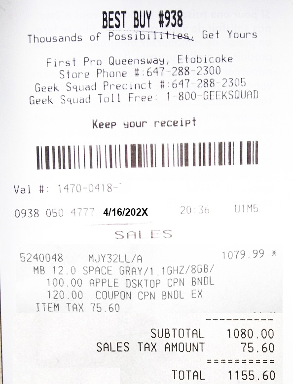 - Area A - Table for CCA claim Note: all columns that