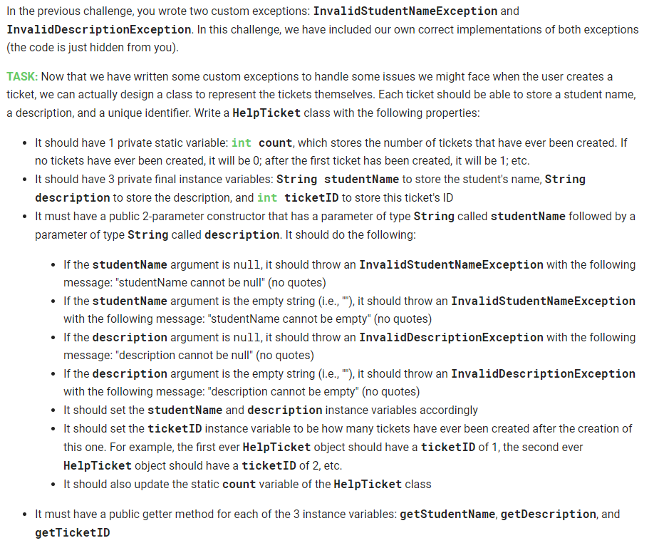 ANSWER ALL PARTS IN JAVA PLEASE Part 1 Part 2 Part 3