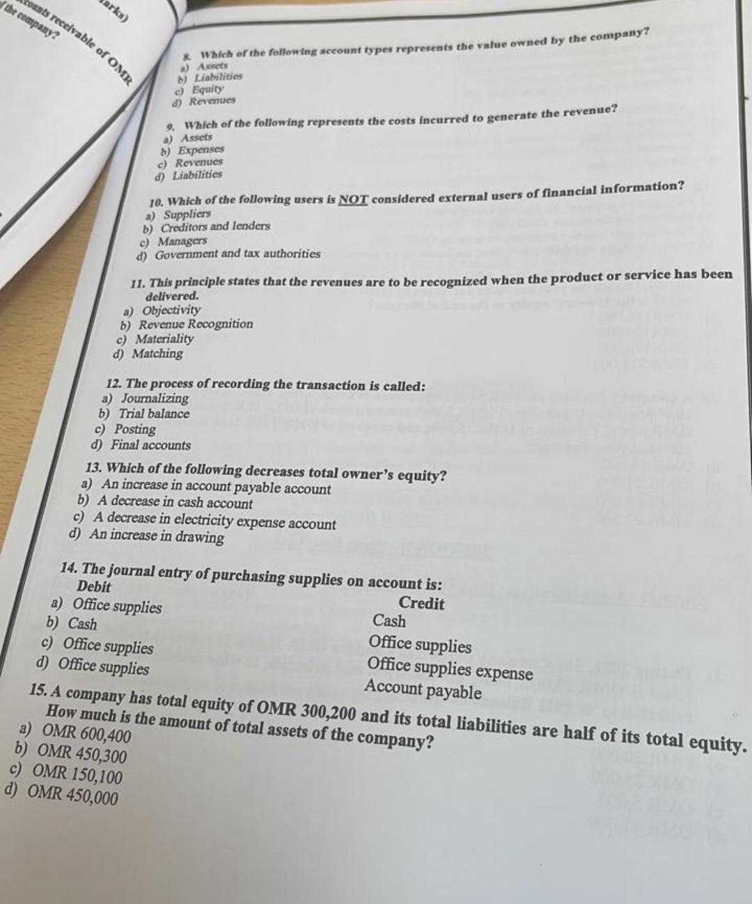  Please only select the correct answer. No need for explanation I