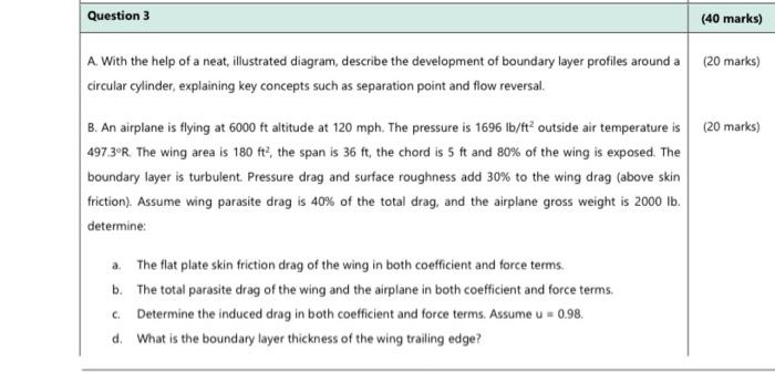  i just need question 2 Question 3 (40 marks) A. With