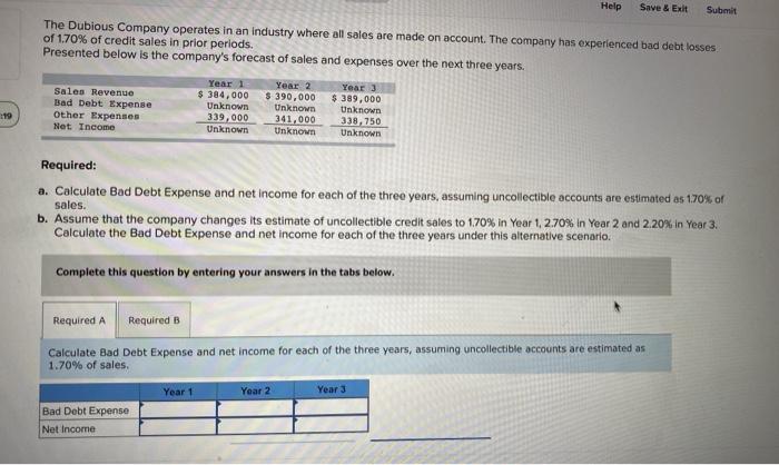  please help thank u (: Help Save & Exit Submit The