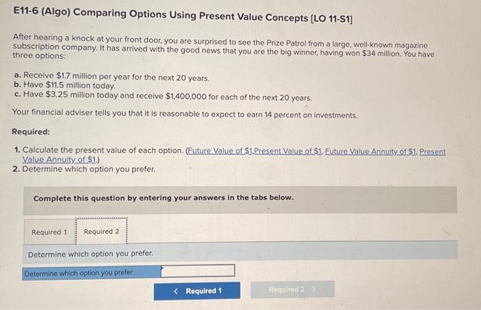 11-S1] After hearing a knock at your front door, you are surprised